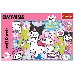 Puzzle Trefl 300 Hello Kitty Si Prietenii - Img 2