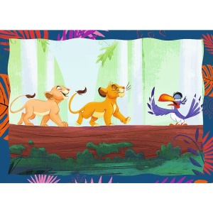 Puzzle Trefl 4In1 Disney Regele Leu - Img 2