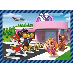 Puzzle Trefl 4In1 Patrula Catelusilor Activitatile Zilnice Ale Echipei - Img 5