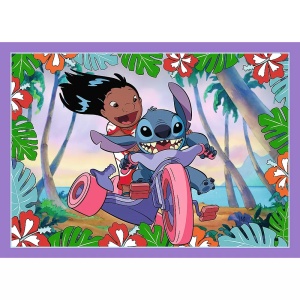 Puzzle Trefl 4In1 Stitch Ziua Fermecata - Img 4