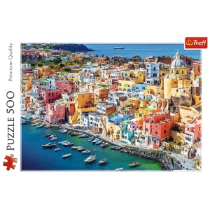 Puzzle Trefl 500 Insula Procida - Img 3