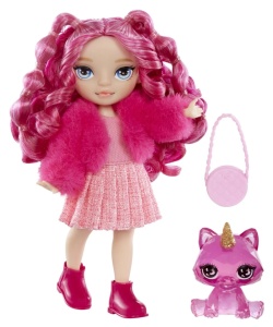 Rainbow High Littles Papusa Magenta Monroe - Img 2