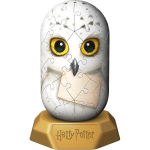 Ravensburger - Puzzle 3D Hylkies Harry Potter mini figurina de colectie Hedwig 54 piese - Img 3