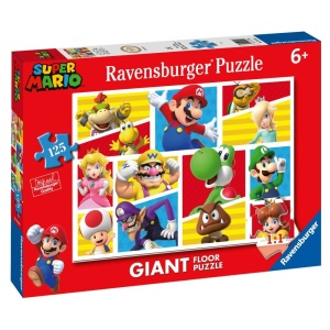 Ravensburger - Puzzle mare de podea Super Mario 125 piese - Img 2