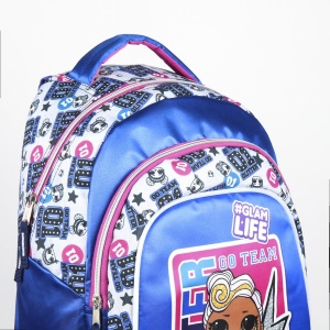 Rucsac Cerda L.O.L. cu buzunar frontal si led-uri, 31x47x24 cm - Img 4