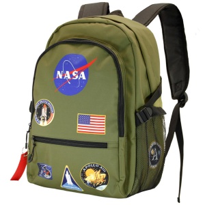 Rucsac NASA Fan Fight Khaki, 31x44x18 cm - Img 2