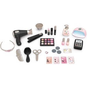 Salon de infrumusetare Smoby My Beauty Center roz cu 26 accesorii - Img 3