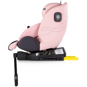 Scaun auto Chipolino Premium I-Size 40-150 cm cu sistem Isofix pink marshmallow - Img 4
