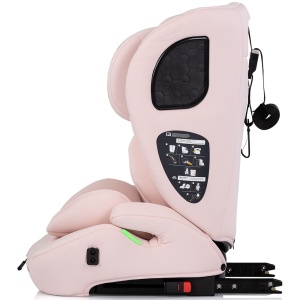 Scaun auto Chipolino Tycoon Iso I-Size 76-150 cm cu sistem Isofix pink marshmallow - Img 4