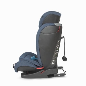 Scaun auto cu Isofix grupa 9-36 kg Elara Navy Blue - Img 4