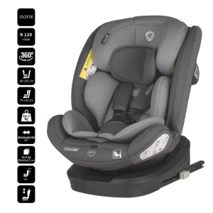 Scaun auto iSize 40-150 cm Coccolle Nyota Diamond black - Img 4