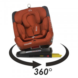 Scaun auto rotativ 0-36 kg Coccolle Atira Cinnamon brown - Img 3