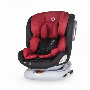 Scaun auto rotativ 0-36 kg Coccolle Lyra Dahlia Red - Img 1