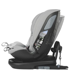 Scaun auto rotativ iSize Coccolle Velsa Neutral grey - Img 5
