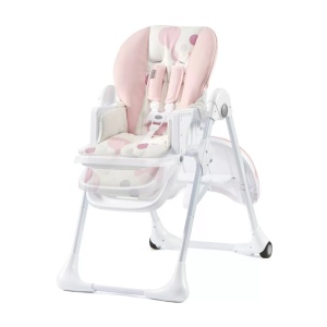 Scaun De Masa Kinderkraft Yummy Pliabil, Pink - Img 3