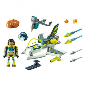 Set de joaca Playmobil - Drona Pentru Misiuni In Spatiu - Img 2