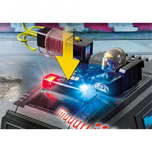 Set de joaca Playmobil - Vehiculul De Teren Al Echipei Swat - Img 3