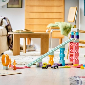 Set Jucarii LEGO DUPLO® - Rampe creative cu vehicule 3 în 1 (10478) - Img 9