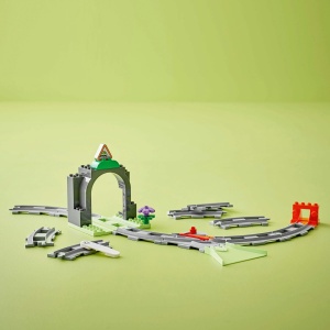 Set Jucarii LEGO DUPLO® - Set de extindere Tunel cu sine de cale ferata (10425) - Img 6