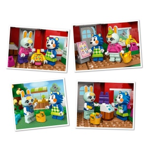 Set LEGO Animal Crossing - Magazinul de haine detinut de Able Sisters (77055) - Img 2