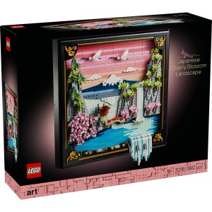 Set LEGO Art - Peisaj cu flori de cireş japonez (31218) - Img 2