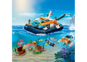 Set LEGO City - Barca pentru scufundari (60377) - Img 4