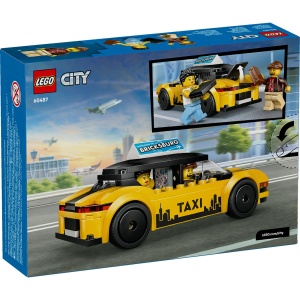 Set LEGO City - Taxi galben (60487) - Img 3