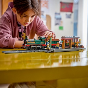 Set LEGO City - Tren cu aburi vintage (60511) - Img 4