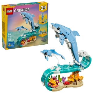 Set LEGO Creator - Animale marine: Delfini superbi (31385)