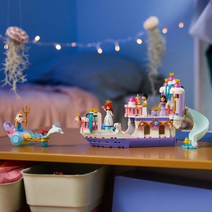Set LEGO Disney - Barca nunții regale a lui Ariel (43299) - Img 6