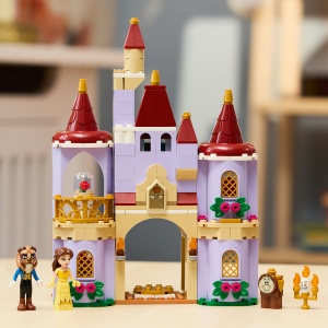 Set LEGO Disney - Castelul fermecat al lui Belle și al Bestiei (43289) - Img 6