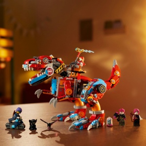 Set LEGO DREAMZzz - Dinozaurul robot C-Rex al lui Cooper (71484) - Img 8