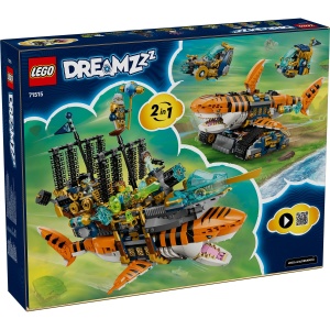Set LEGO DREAMZzz - Tancul tigru-rechin (71515) - Img 3