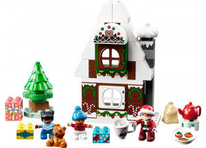 Set LEGO DUPLO - Casuta din turta dulce a lui Mos Craciun (10976) - Img 3