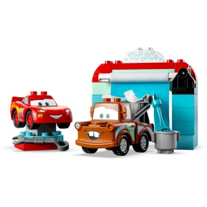 Set LEGO DUPLO - Distractie la spalatorie cu Lightning McQueen si Mater (10996) - Img 6