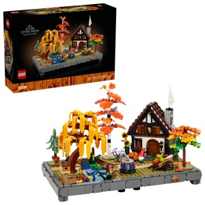 Set LEGO Icons (Creator Expert) - Grădină de cabană toamna (11372)