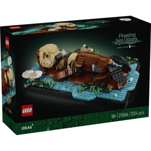 Set LEGO Ideas - Vidre plutind pe apă (21366) - Img 2