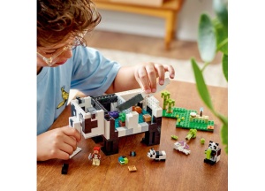 Set LEGO Minecraft - Adapostul ursilor panda (21245) - Img 4