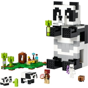 Set LEGO Minecraft - Adapostul ursilor panda (21245) - Img 6