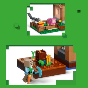 Set LEGO Minecraft - Atacul Evocatorilor asupra satului (21596) - Img 5