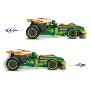 Set LEGO Ninjago - Masina de curse pull-back a lui Lloyd (71828) - Img 2