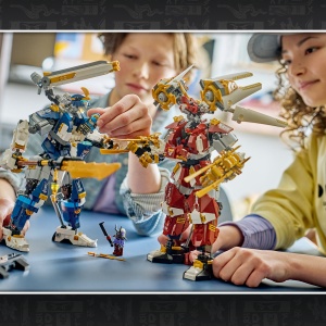 Set LEGO Ninjago - Roboții Titan gemeni (71870) - Img 6