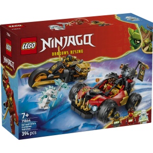 Set LEGO Ninjago - Vehiculele transformabile ale lui Kai și Cole (71864) - Img 2