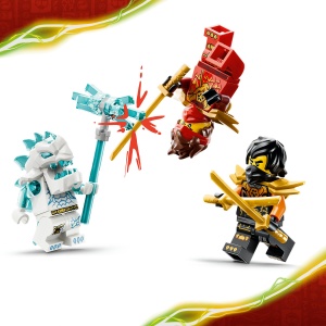 Set LEGO Ninjago - Vehiculele transformabile ale lui Kai și Cole (71864) - Img 7