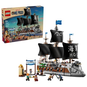 Set LEGO One Piece - Corabia de luptă a lui Garp (75646)
