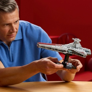 Set LEGO Star Wars - Crucișătorul de atac din clasa Venator (75441) - Img 4