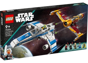 Set LEGO Star Wars - E-Wing al Noii Republici vs Starfighter-ul lui Shin Hati (75364) - Img 2