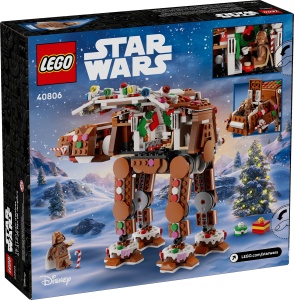 Set LEGO Star Wars - Vehicul de lupta AT-AT cu aspect de turta dulce (40806) - Img 7