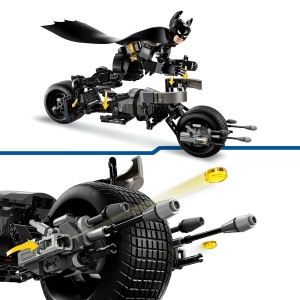Set LEGO Super Heroes - Figurina de constructie Batman™ si motocicleta Bat-Pod (76273) - Img 6