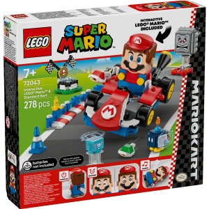 Set LEGO Super Mario - Mario Kart – LEGO Mario interactiv si Standard Kart (72043) - Img 2
